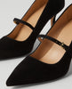 Suede Mary Jane Pump