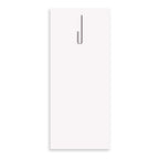 Gray Initial Skinny Notepad