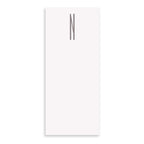 Gray Initial Skinny Notepad