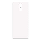 Gray Initial Skinny Notepad