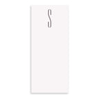 Gray Initial Skinny Notepad