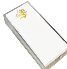 Coral Skinny Notepad