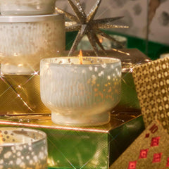 Apple Cider Social Mercury Holiday Inverted Candle
