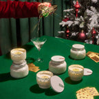 Apple Cider Social Mercury Holiday Inverted Candle