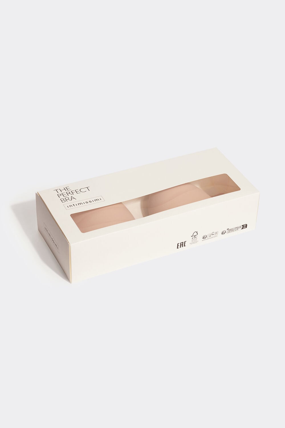 Transparent Back Strapless Bra - Honey Soft Beige