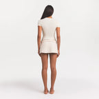 Cotton Jersey T-Shirt - Bone