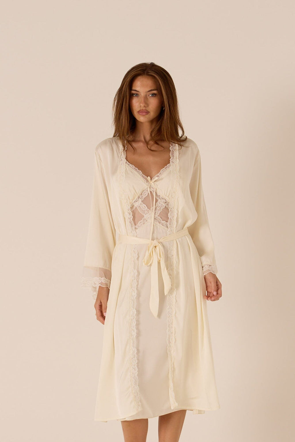 Adira Cream Robe