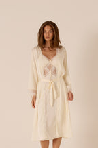 Adira Cream Robe