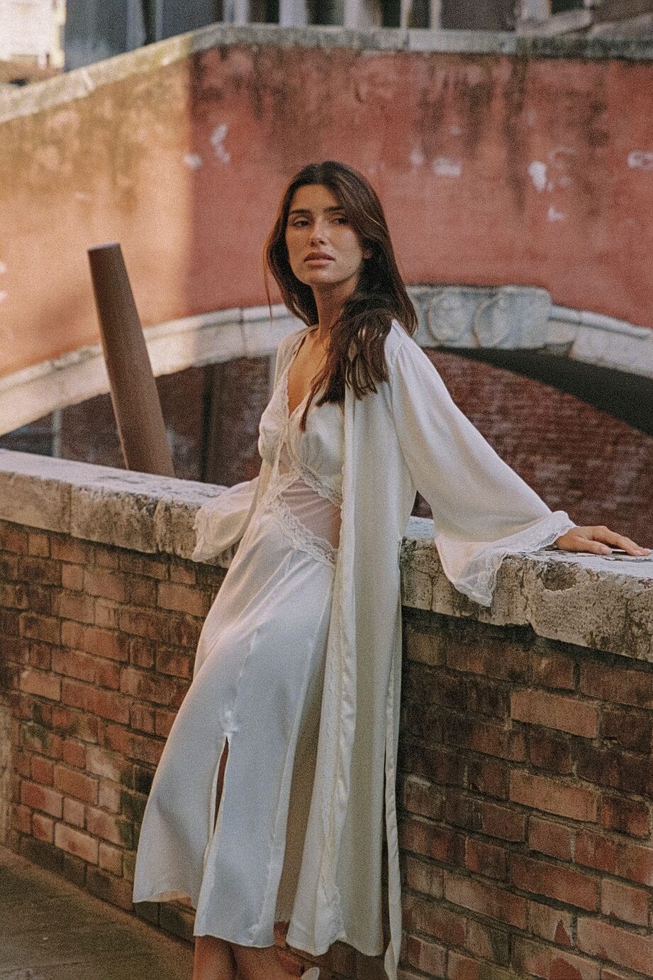Adira Cream Robe