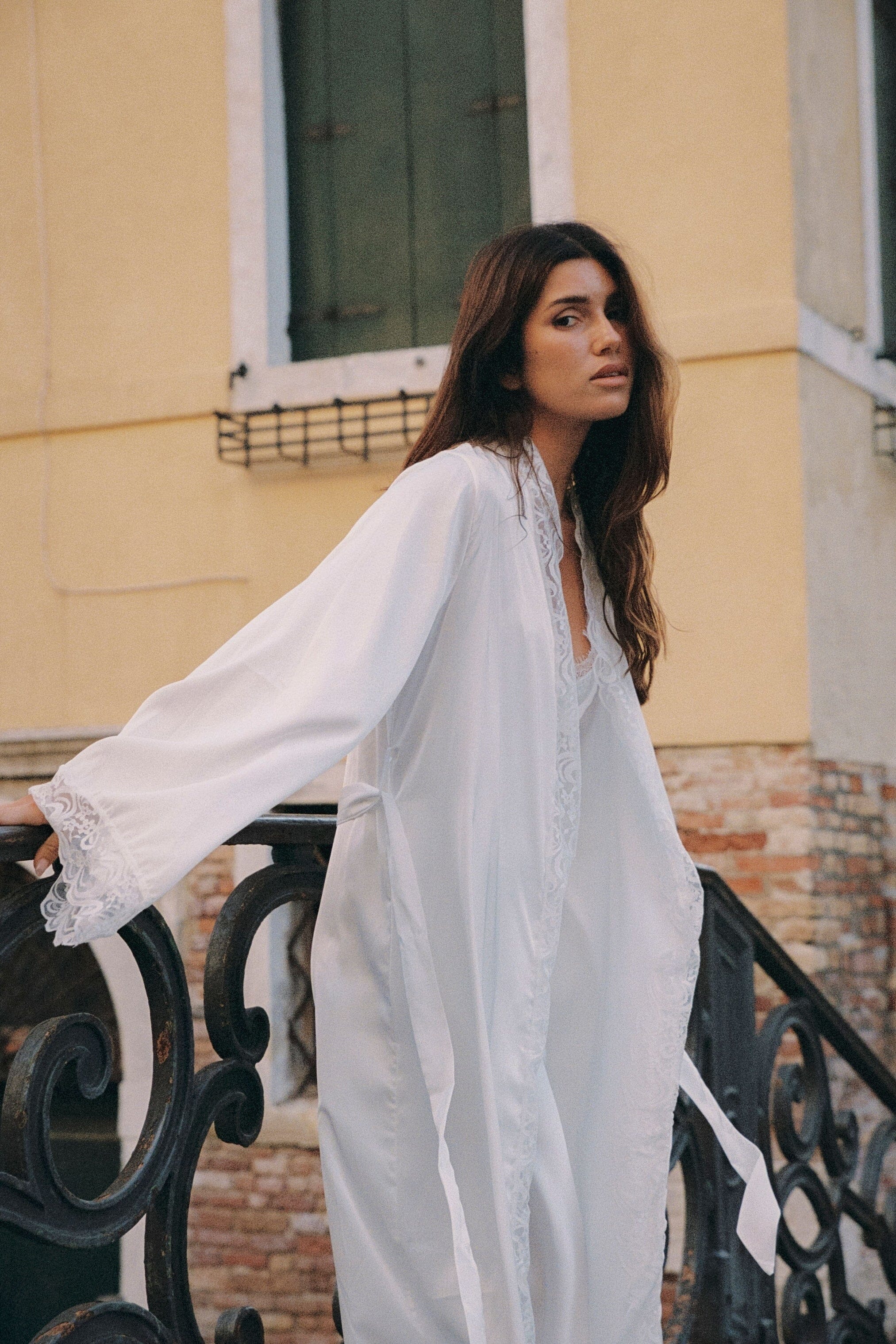 Eirene White Robe