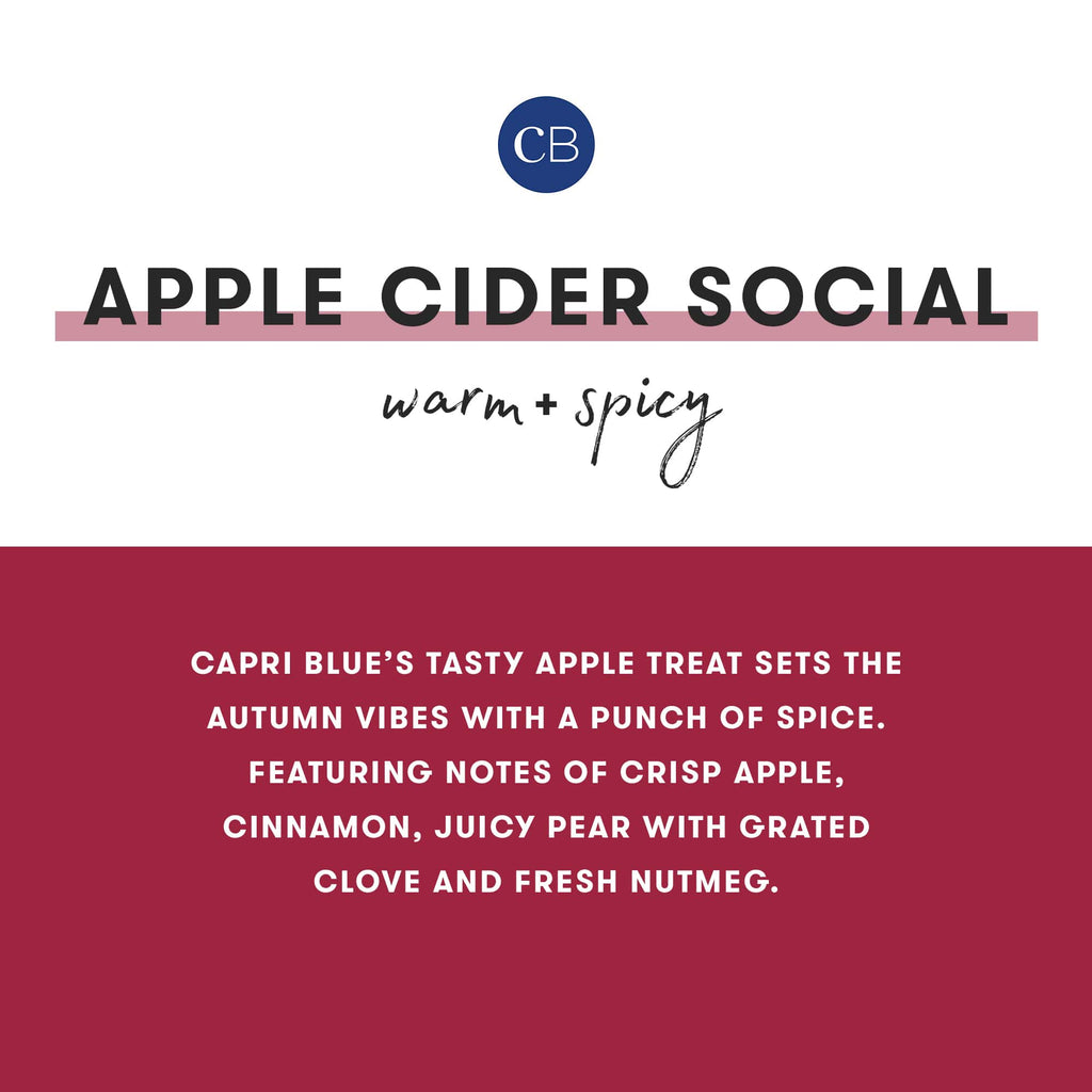 Apple Cider Social Glimmer Mini Tin Candle