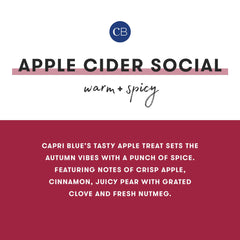 Apple Cider Social Mercury Holiday Signature Candle