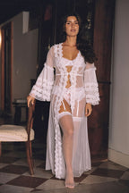 Diantha White Robe