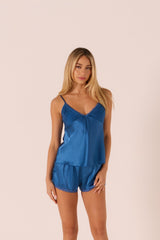 Ava Blue Camisole Set