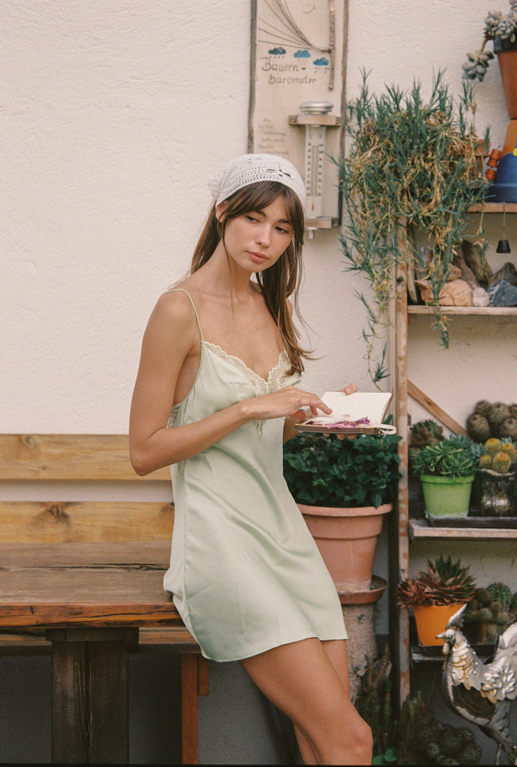 Avril Green Camisole