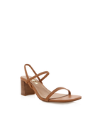 Balton Mule Heel - Sugar Brown / Natural