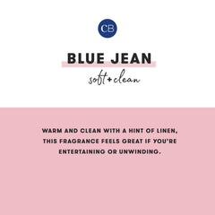Blue Jean Petite Candle