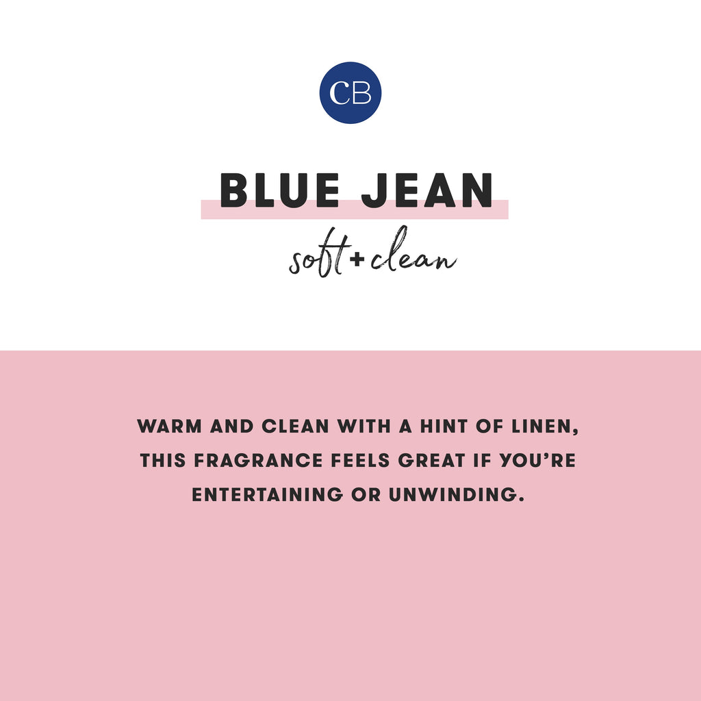 Blue Jean Modern Marble Petite Reed Diffuser