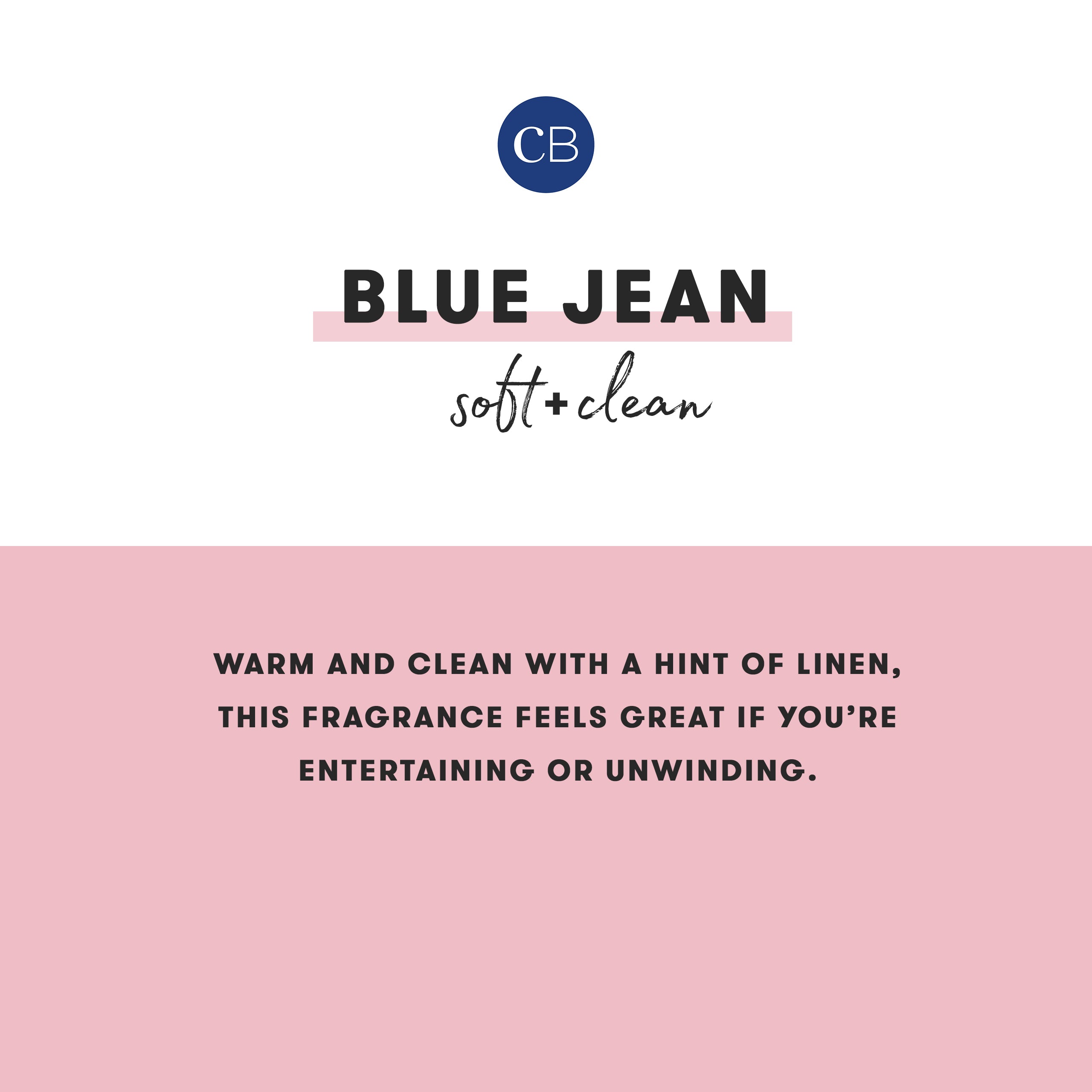 CB + PURA Diffuser Refill, Blue Jean