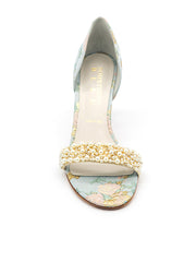 Cappy D'Orsay Sandal Brocade