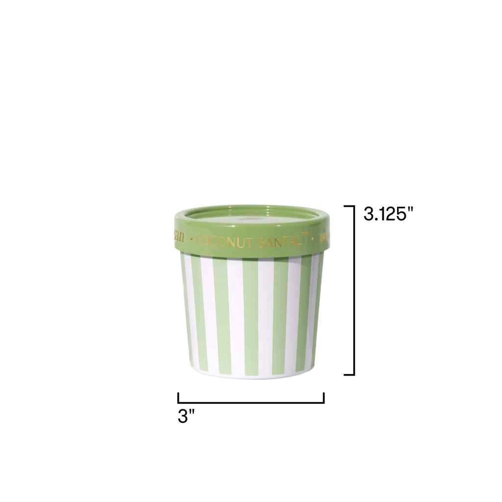 Coconut Santal Caffè Capri Gelato Cup Candle