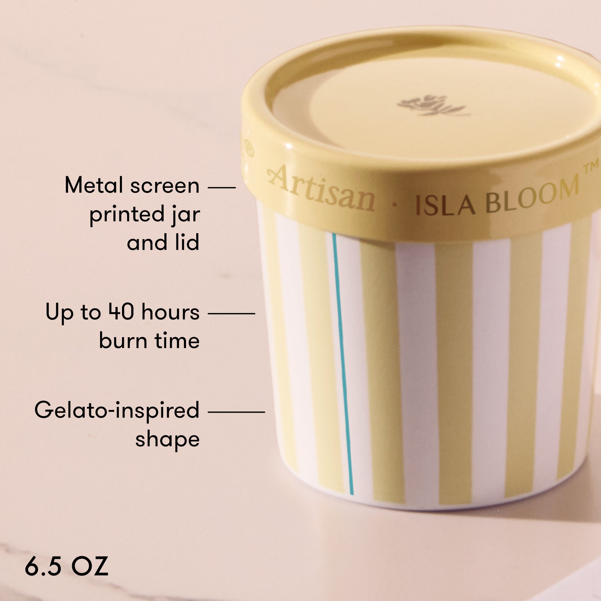 Isla Bloom Caffè Capri Gelato Cup Candle