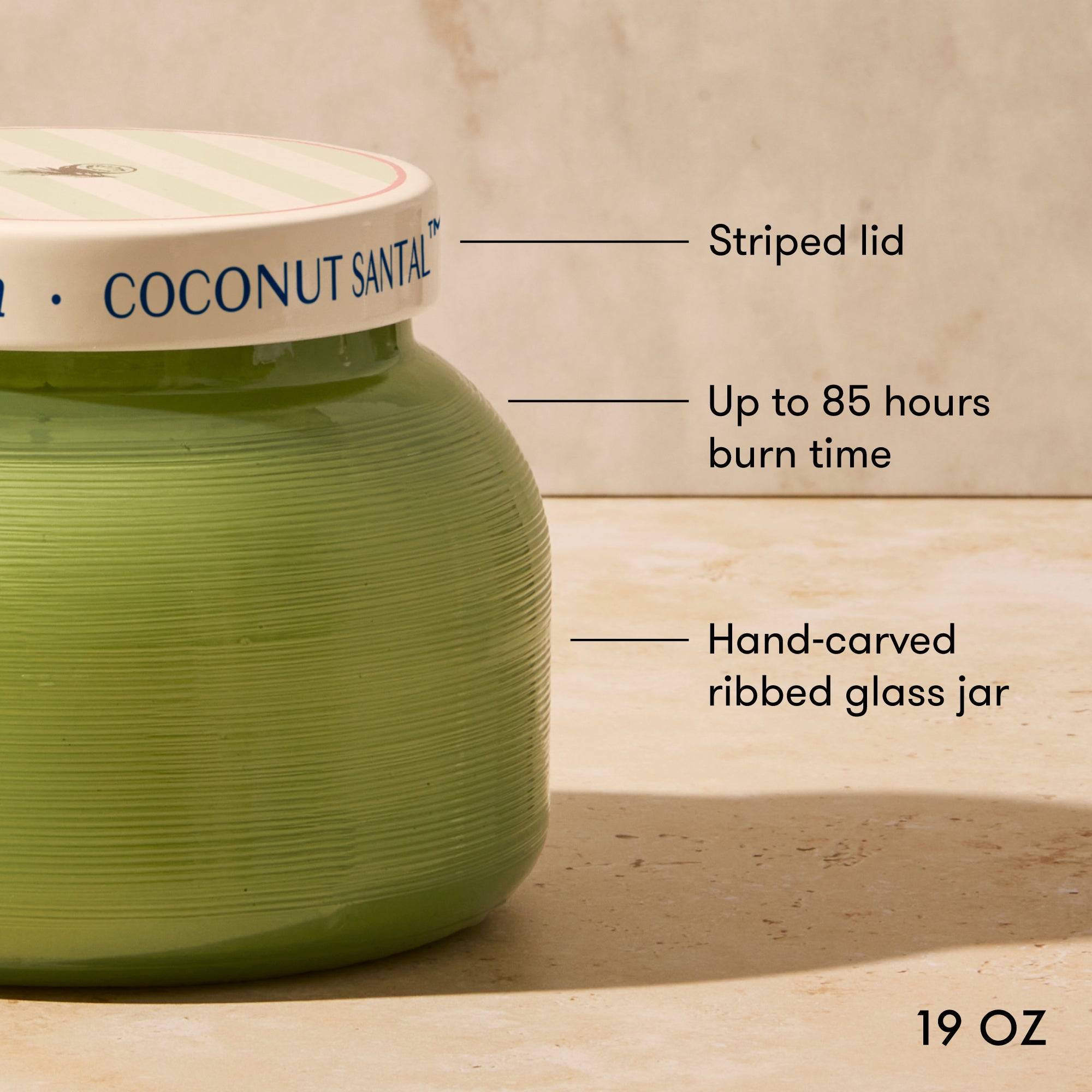 Coconut Santal Caffè Capri Signature Candle