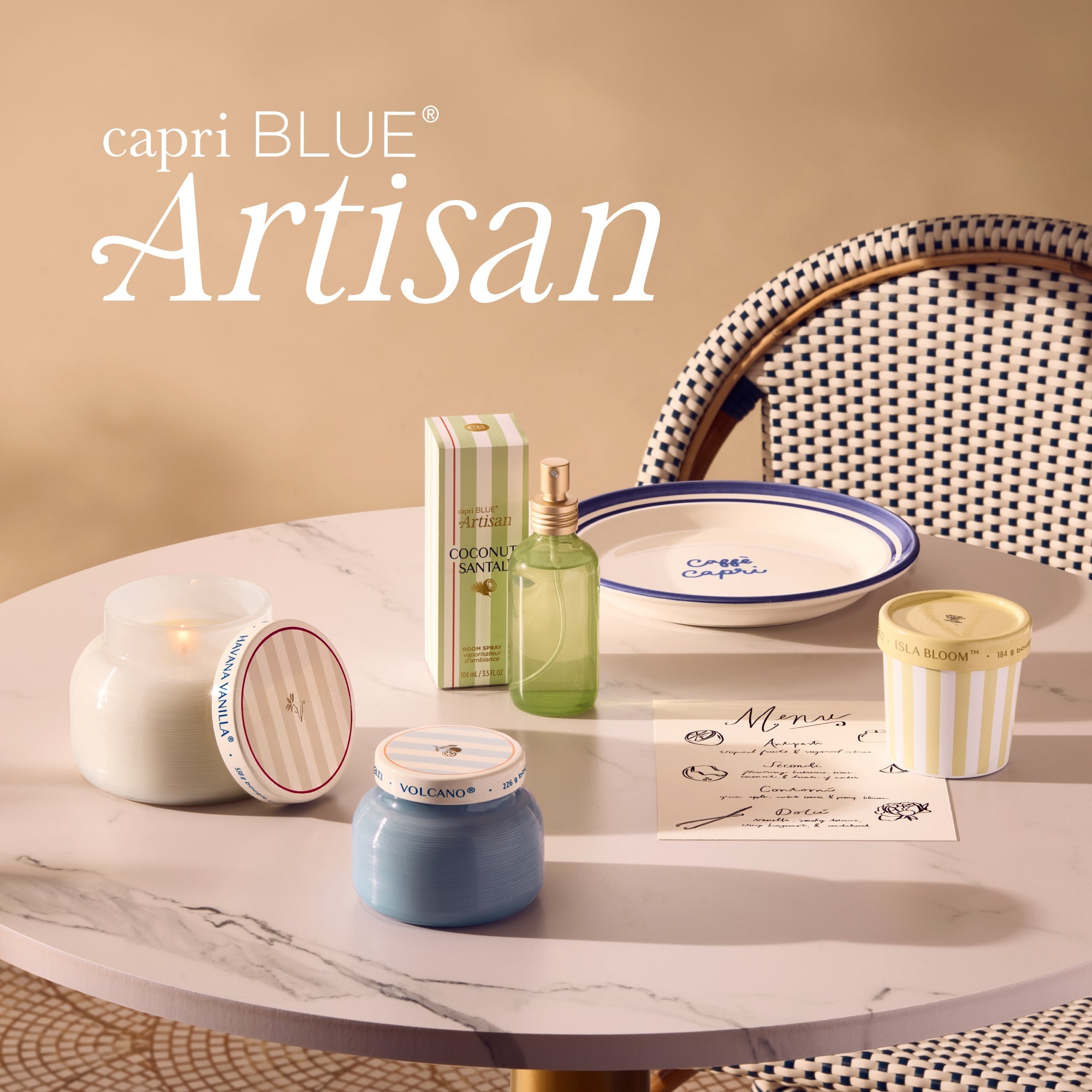 Coconut Santal Caffè Capri Signature Candle