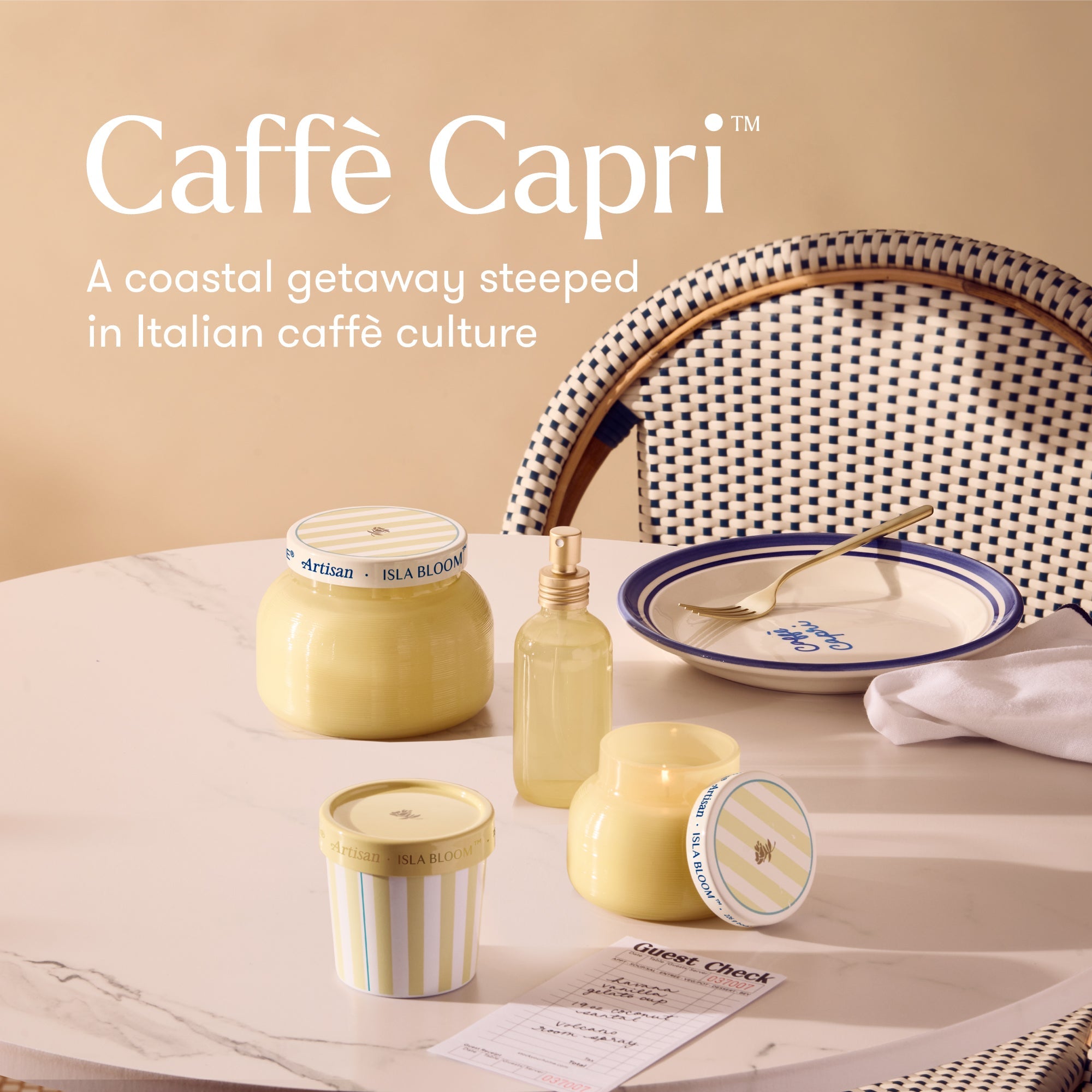 Isla Bloom Caffè Capri Petite Candle