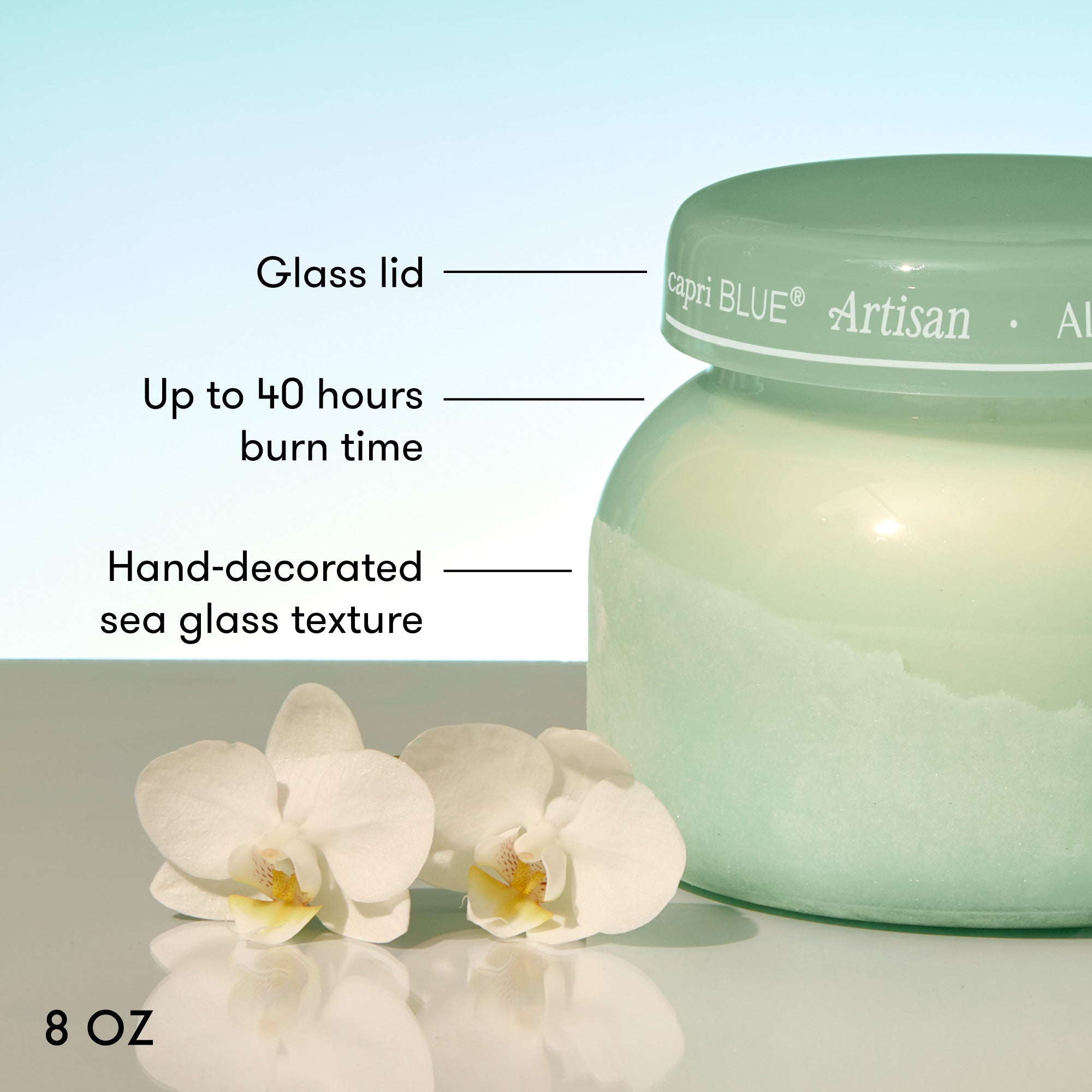 Aloha Orchid Luce d'Amalfi Petite Candle