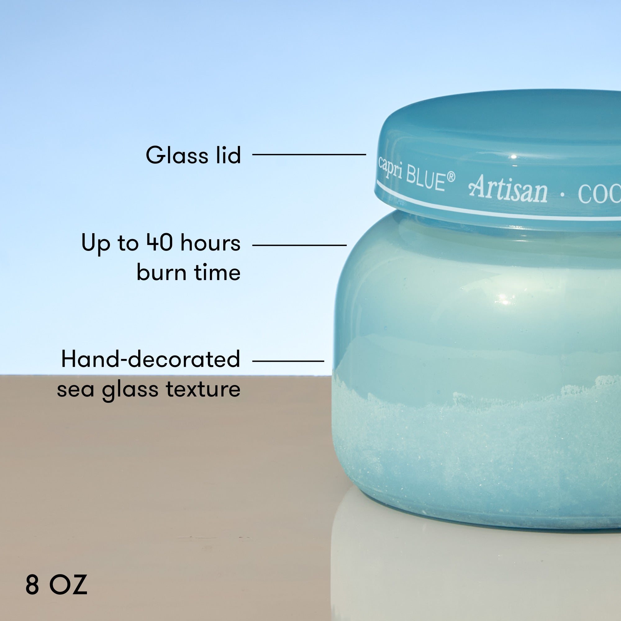 Coconut Santal Luce d'Amalfi Petite Candle