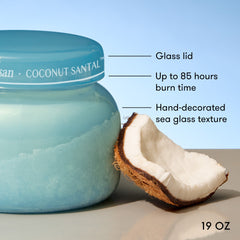 Coconut Santal Luce d'Amalfi Signature Candle