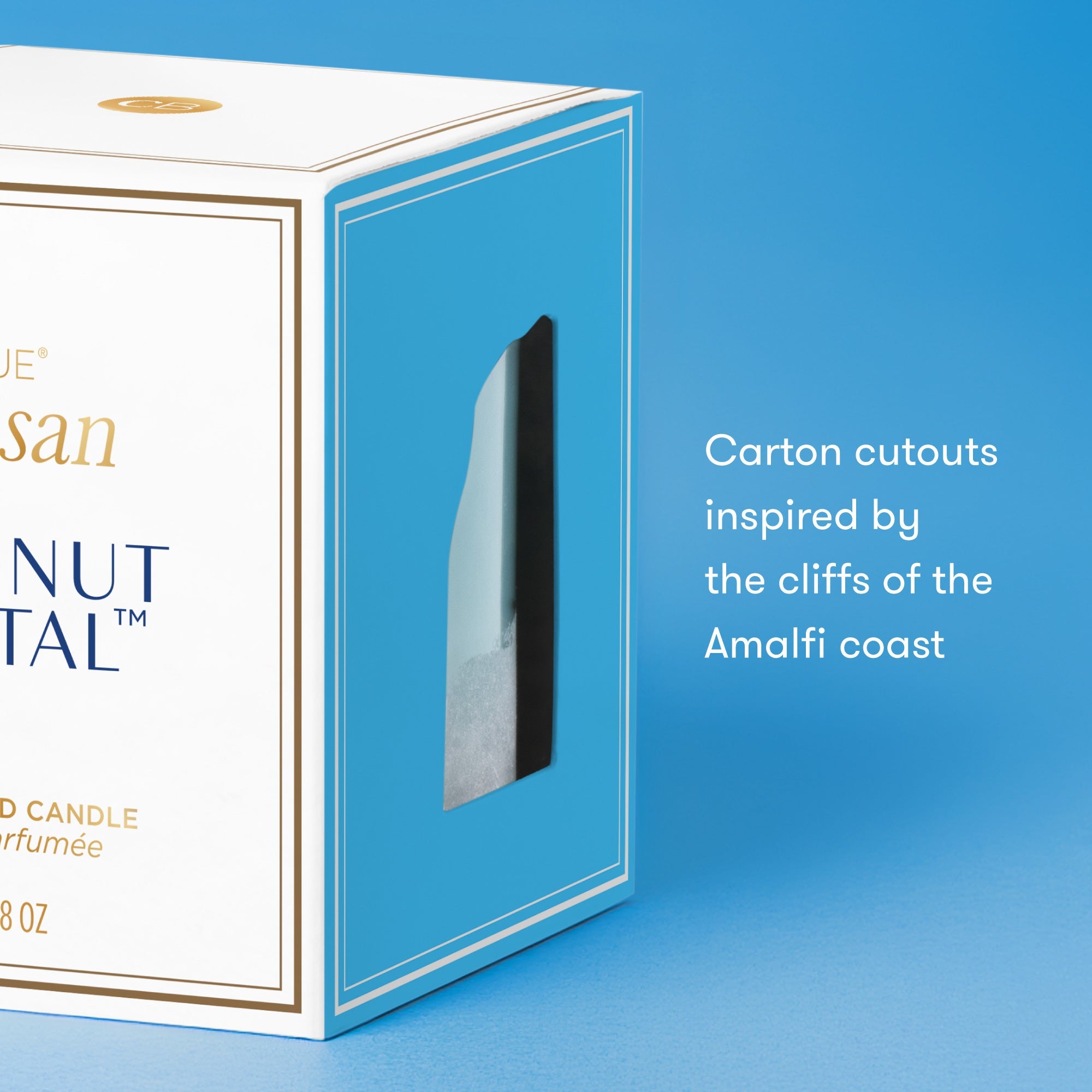Coconut Santal Luce d'Amalfi Boxed Tumbler Candle