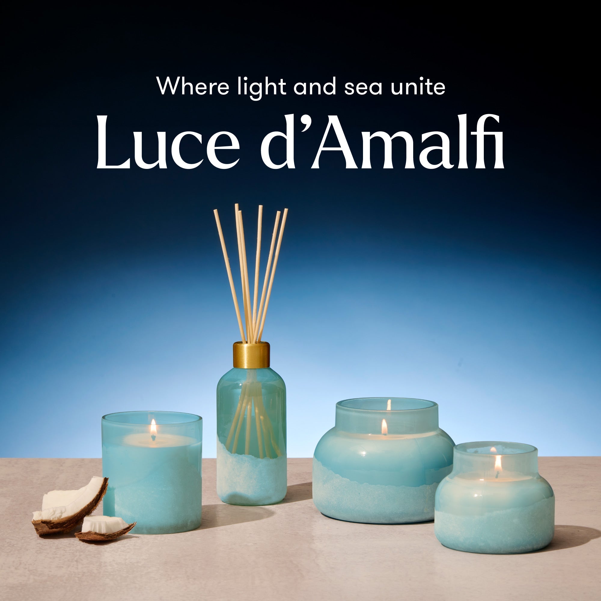 Coconut Santal Luce d'Amalfi Signature Candle