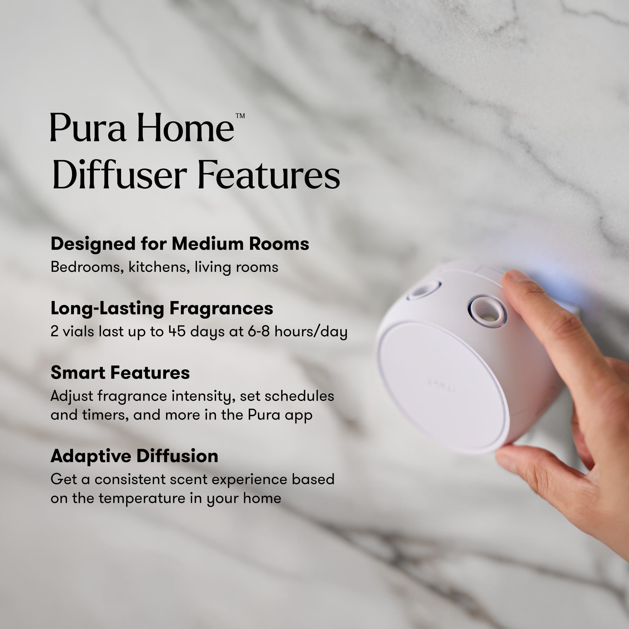 CB + PURA V5 Smart Home Diffuser Kit, Volcano