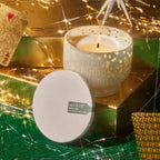 Crystal Pine Holiday Mercury Inverted Candle