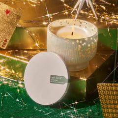 Crystal Pine Holiday Mercury Inverted Candle