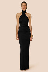Crush Halter Gown