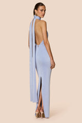 Crush Halter Gown