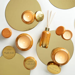 Pumpkin Dulce Glimmer Mini Tin Candle