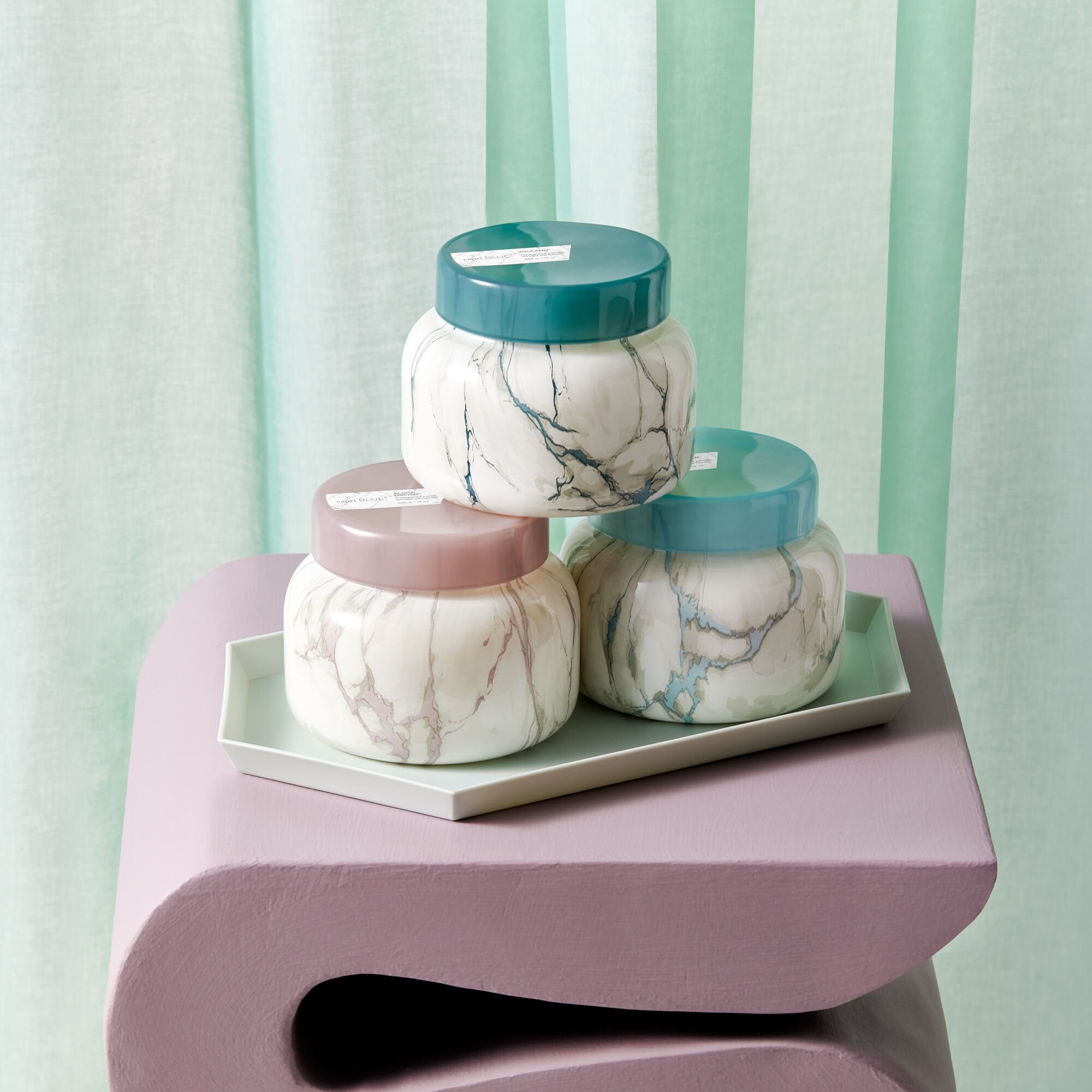 Aloha Orchid Modern Marble Signature Candle