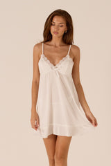 Cassia White Babydoll