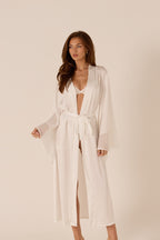 Clarice White Robe