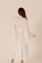 Clarice White Robe