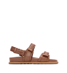 Cygnet Tan Leather Chunky Sandals