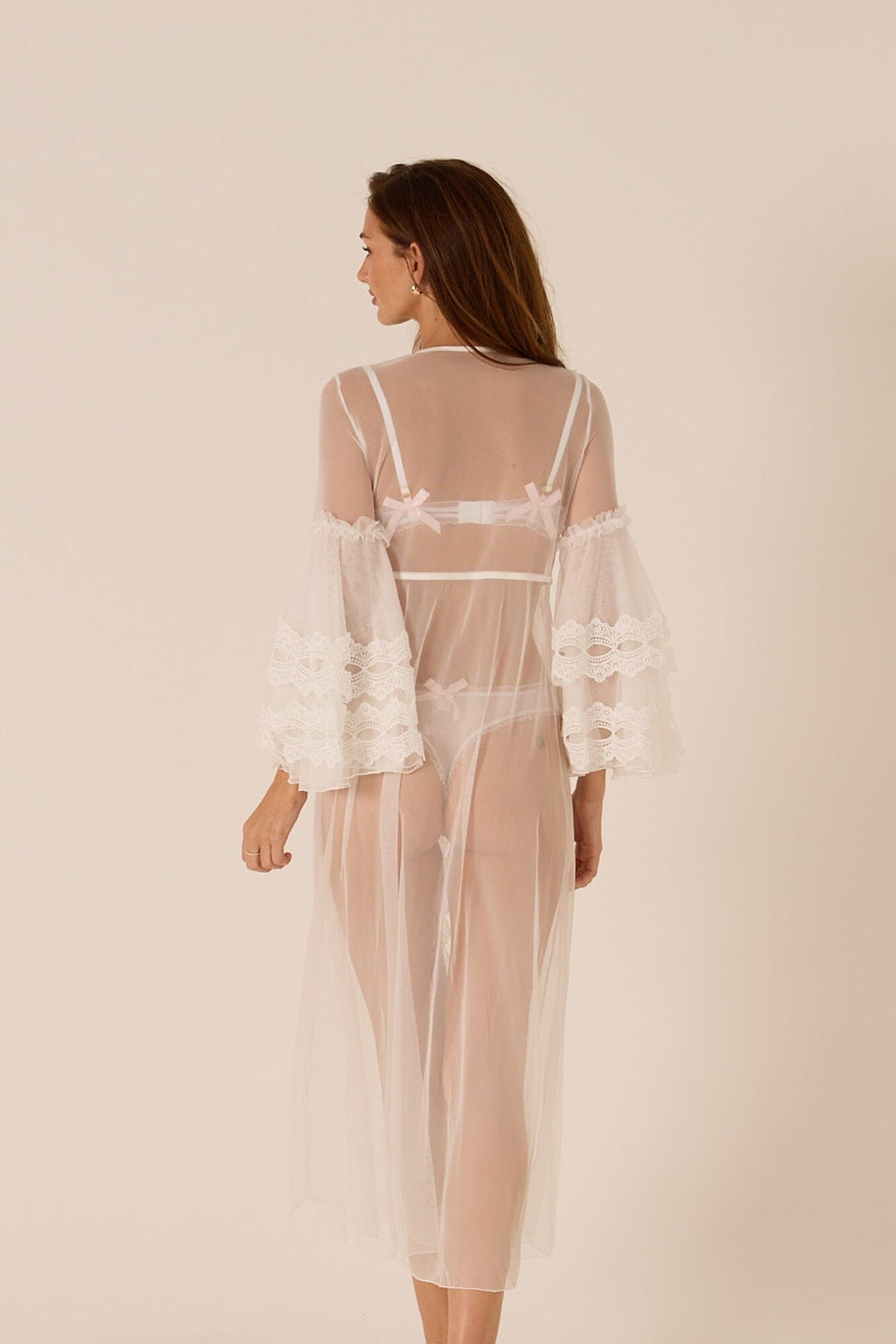 Diantha White Robe
