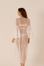 Diantha White Robe