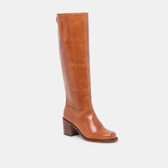 Lucyle Boots Tan Leather