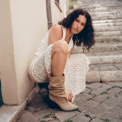 Talina Boots Dk Taupe Suede
