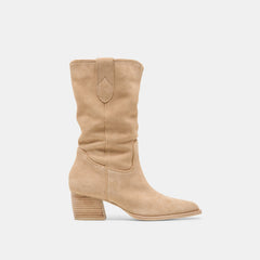Vergil Boots Camel Suede
